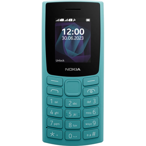 Nokia 105 4.57 cm (1.8") 78.7g Cyan Feature phone